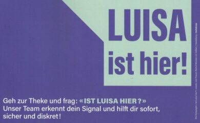 “Ist Luisa hier?” Der Verein Unterschlupf Oberwallis lanciert eine Kampagne und ein Hilfsangebot für Frauen und Mädchen bei sexueller Belästigung.