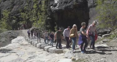 Stockalperweg: Der neu ausgebaute Abschnitt des historischen Saumweges zwischen Gondo und dem italienischen Paglino ist eröffnet.
