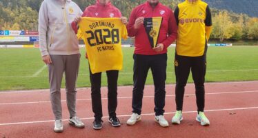 FC Naters Oberwallis und BVB Evonik Fussballakademie starten dreijährige Nachwuchs-Kooperation