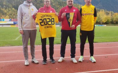 FC Naters Oberwallis und BVB Evonik Fussballakademie starten dreijährige Nachwuchs-Kooperation