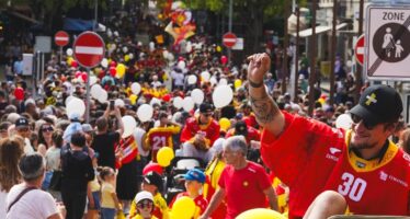 Die ganze Sonnenstadt feiert den Schweizermeister HC Siders, und wie!