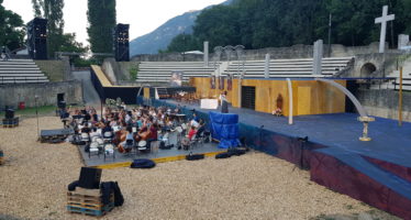 L’opéra Tosca, chef-d’œuvre de Puccini résonne dans les arènes de Martigny