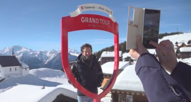 International bekannter Vertikal-Pianist Alain Roche ist zu Gast auf der Bettmeralp