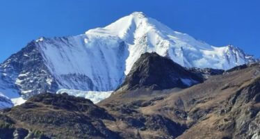 Gletscher in Bewegung: Ob Randa kommt es zu Gletscherabbrüchen