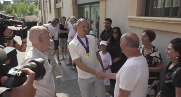 Escrime: le champion du monde Lucas Malcotti accueilli en héros à Sion