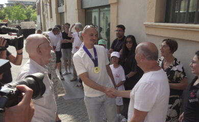 Escrime: le champion du monde Lucas Malcotti accueilli en héros à Sion