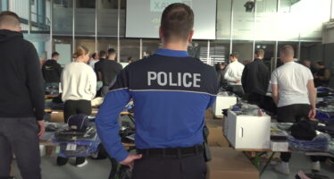 La première rentrée de la nouvelle école de police valaisanne
