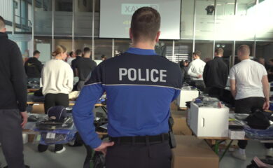 La première rentrée de la nouvelle école de police valaisanne