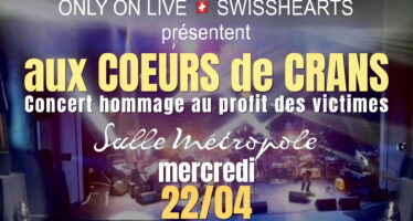 «Aux Coeurs de Crans»: une vingtaine d&rsquo;artistes sur scène pour soutenir les victimes