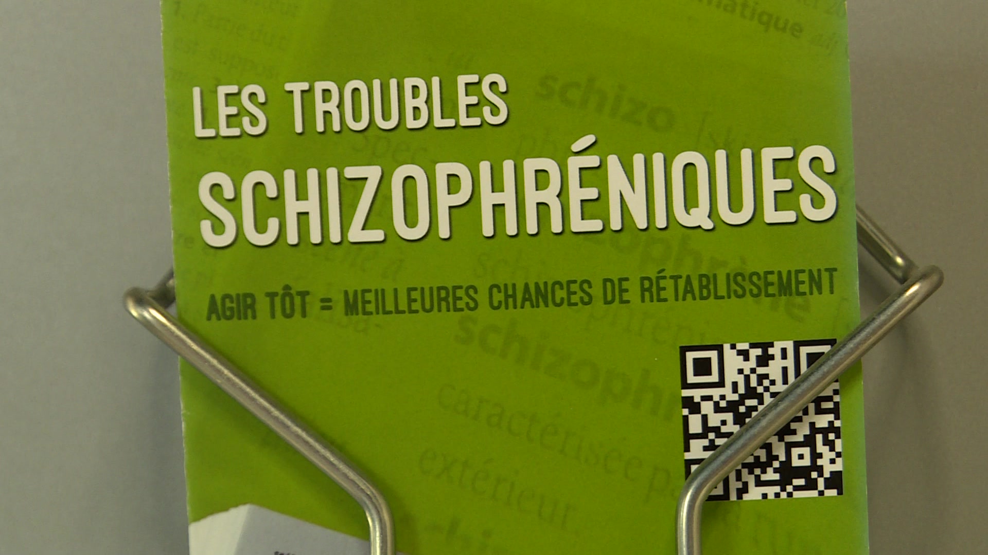 Une semaine pour parler de la schizophrénie / Canal9