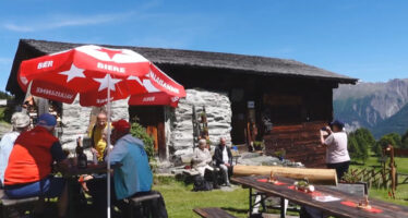 420-Jahre-Jubiläum: Die Alphütte „Nagulschbalmu“ wurde 1606 auf der Riederalp gebaut, seit 1985 ist sie ein Alpmuseum.