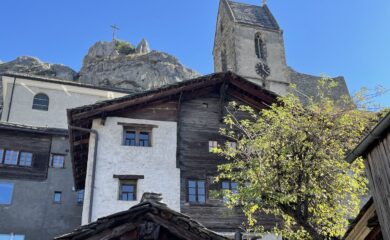 Kunst schreibt Geschichte: In Niedergesteln im altehrwürdigen Wefa-Haus aus dem 13. Jahrhundert