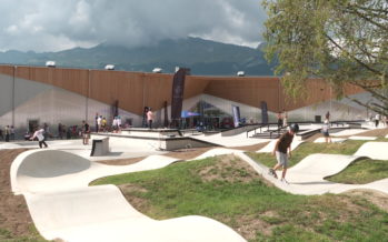 Alaïa Chalet: après la halle inaugurée en février, un skatepark extérieur flambant neuf a été présenté au public à Lens