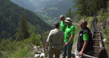 Anniviers: un sentier pour découvrir les bisses