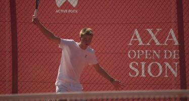 Open de tennis de Sion: Henry Bernet sur les traces de Roger Federer
