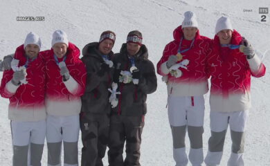 Loïc Meillard vice-champion olympique avec Marco Odermatt