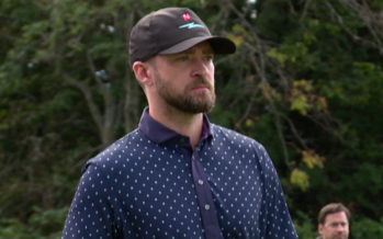 Crans-Montana: Justin Timberlake sur le green de l’European Masters