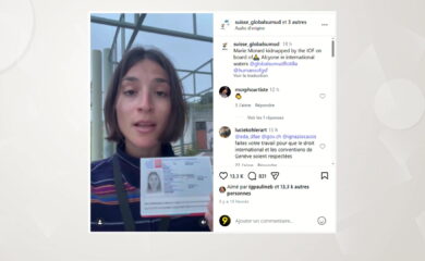 Une politicienne valaisanne à bord de la flottille interceptée par l&rsquo;armée israélienne
