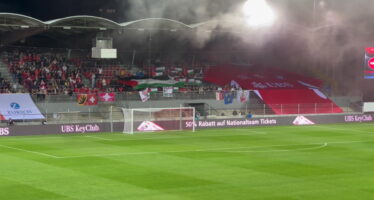«Carton rouge contre Israël»: manifestation avant un match à Tourbillon