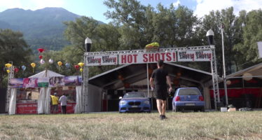 Hot Shots seit 1994: Zu Besuch bei der ältesten Bar des Open Air Gampel am Tage vor Festivalbeginn