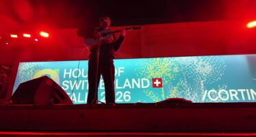 Le snowboradeur désormais brésilien Pat Burgener a ambiancé la maison suisse