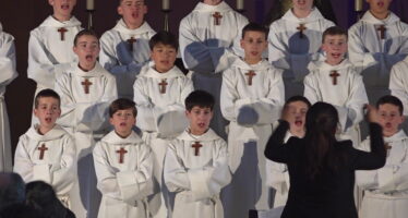 Les Petits Chanteurs à la Croix de bois en escale en Valais