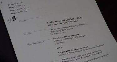 Non à la nouvelle Constitution: le TF rejette le recours de Cilette Cretton