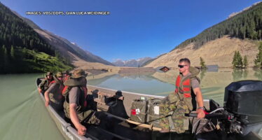 À Blatten, l’armée s’active sur le lac