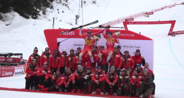 Ski Weltcup Crans-Montana: Fünf von sechs Podestplätzen gehen an die Schweiz