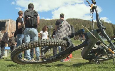 Mountainbike-WM: Streckenbesichtigung in der Aletscharena