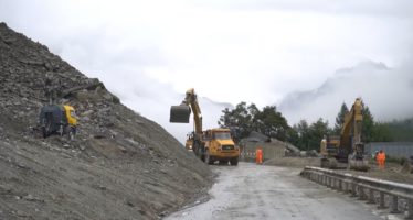 Strasse wieder offen: Im Lötschental sind die Räumungsarbeiten nach dem Unwetter abgeschlossen