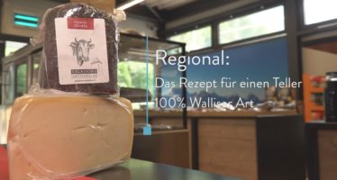 Regional: Das Rezept für ein Teller 100% Walliser Art