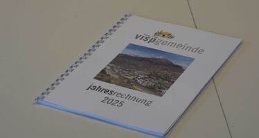 Gemeinde Visp präsentiert die Jahresrechnung 2025 mit guten Ergebnissen und plant grosse Investitionen bis 2030