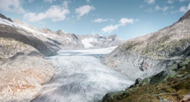 Grosses Gletscherschmelzen: Die Hitzewelle hat Folgen, der Rhonegletscher schmilzt praktisch in Rekordtempo.