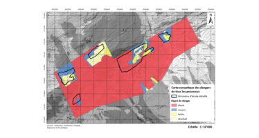 Cartes des dangers: Blatten perd temporairement quelques 15 hectares
