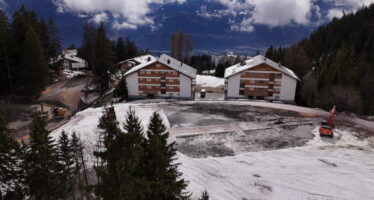 A Crans-Montana, les travaux du stade d’arrivée ont commencé