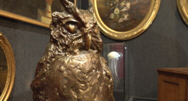 Un Grand-Duc en bronze vendu aux enchères ce mercredi à Ardon