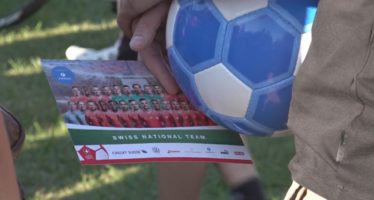 Ein grosses Highlight: Die Schweizer Fussballnationalmannschaft trainiert diese Woche in Saillon