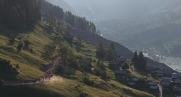 Blattner Alpaufzug: Die Tiere sind versorgt