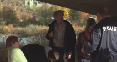 Besuch bei den Dreharbeiten für den neuen  « Tschugger »-Kinofilm in Uvrier.