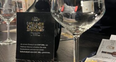 Volle Weinkeller über Auffahrt: Ein wichtiger Anlass für die Walliser Weinbranche