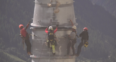 Seilbahn Wiler-Weissenried: Die drei Masten der neuen Bahn stehen dank Superpuma