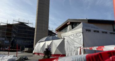 Crans-Montana: le mémorial pour les victimes a pris feu