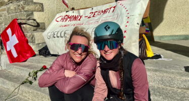 Haute Route: le record féminin du parcours pour deux cousines nendettes