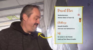Festtags-Challenge: Pascal Fluri holt die Spraydosen raus