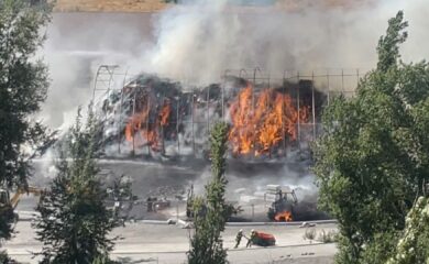 Incendie à Uvrier: «Ce n&rsquo;est pas un foyer qu&rsquo;on peut éteindre rapidement»