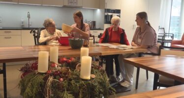 Im Visper Martinsheim sollen sich die Bewohnenden an Weihnachten nicht einsam fühlen