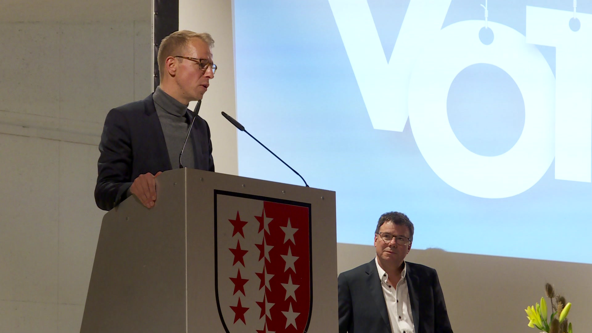 Congrès du PLR: Florian Piasenta est élu à la présidence du parti / Canal9