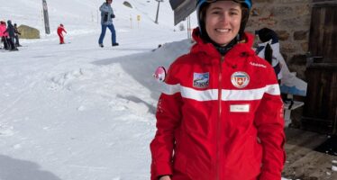 Letzter Tag als Skilehrerin: Kirsi Wolfisberg beendet ihre Saison auf der Fiescheralp und startet ihr Wasserski-Training