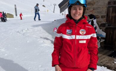 Letzter Tag als Skilehrerin: Kirsi Wolfisberg beendet ihre Saison auf der Fiescheralp und startet ihr Wasserski-Training